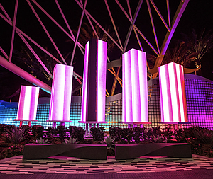 EXTECH's Wind-driven, Flapper-panel Walls Create Welcoming Entrance At Morongo Casino