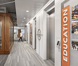 National Association of Broadcasters Headquarters Features Rockfon Ceiling Systems