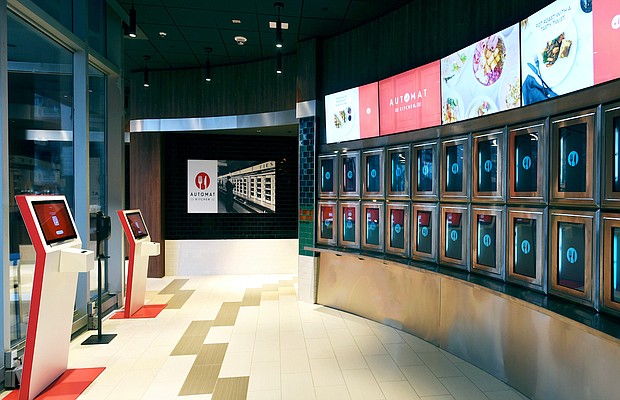 Contactless Automat Kitchen Reinvents the Old Automat for 21st Century