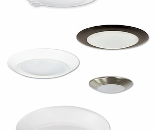 New Products from Nora Lighting's AC Opal LED Surface Mount Series
