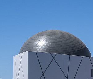 MoSaC’s new planetarium dome showcases RHEINZINK zinc roof tiles