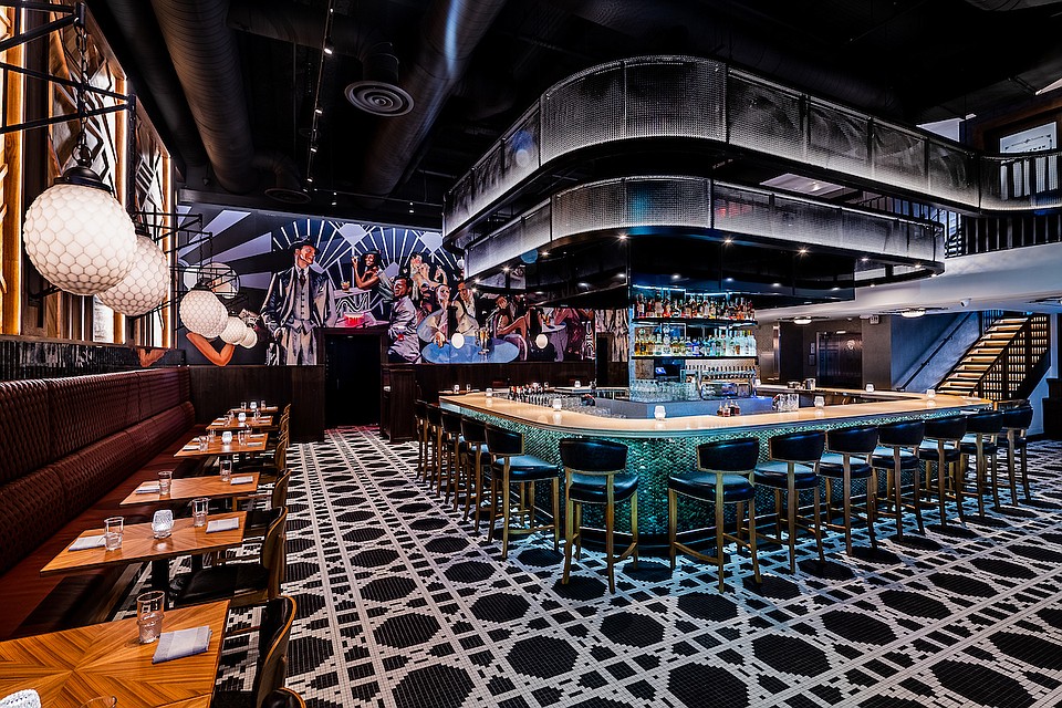GATSBY’s Art Deco Interior Invites You to the Roaring ‘20s
