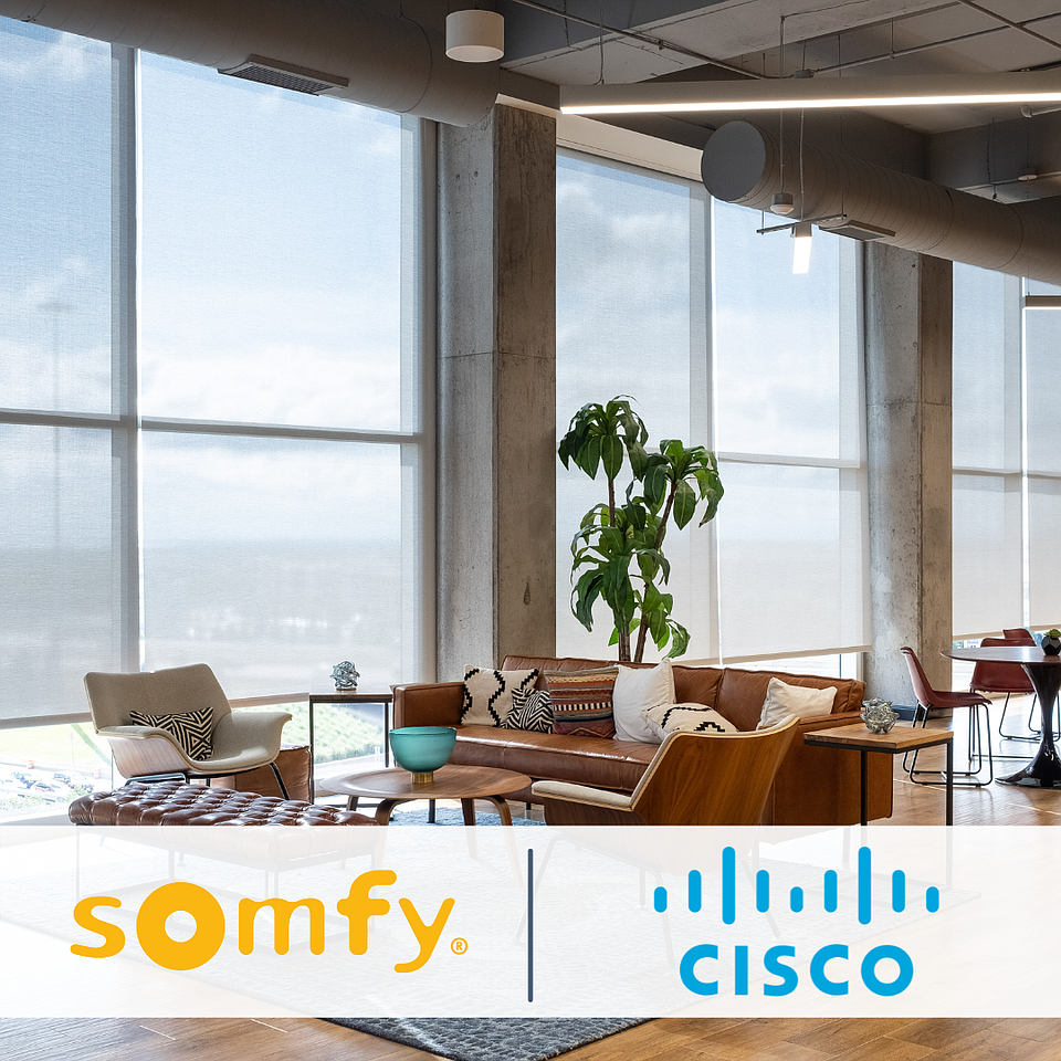 Somfy Works With Cisco to Create Smart Buildings