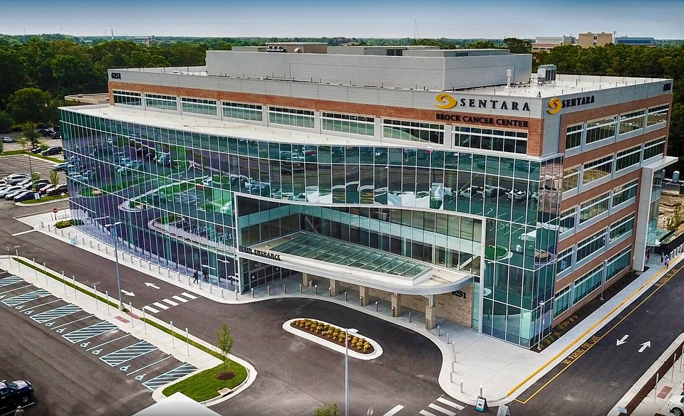 Sentara Brock Cancer Center Features Acurlite Skylight Finished by Linetec in Durable Anodize