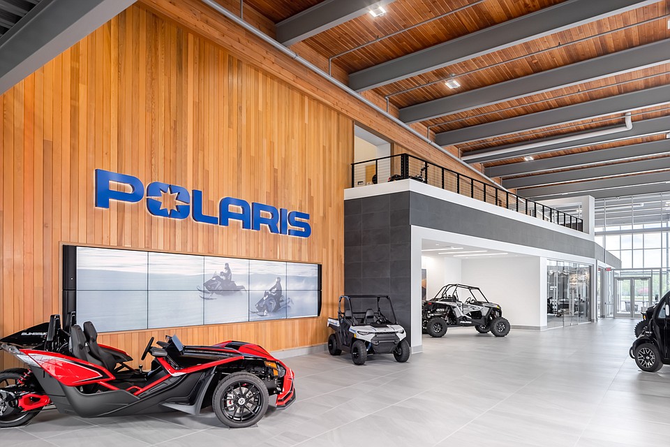 Polaris Taps NELSON Worldwide to Reconceptualize Minnesota HQ With Upgraded Office, Showroom, and Retail Store
