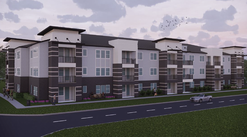 KWA Construction Tops Out on Atlantica at Burleson Apartments