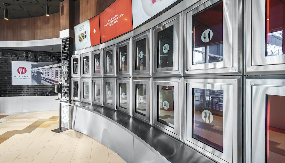 Automat Kitchen cubby wall by GTL Construction